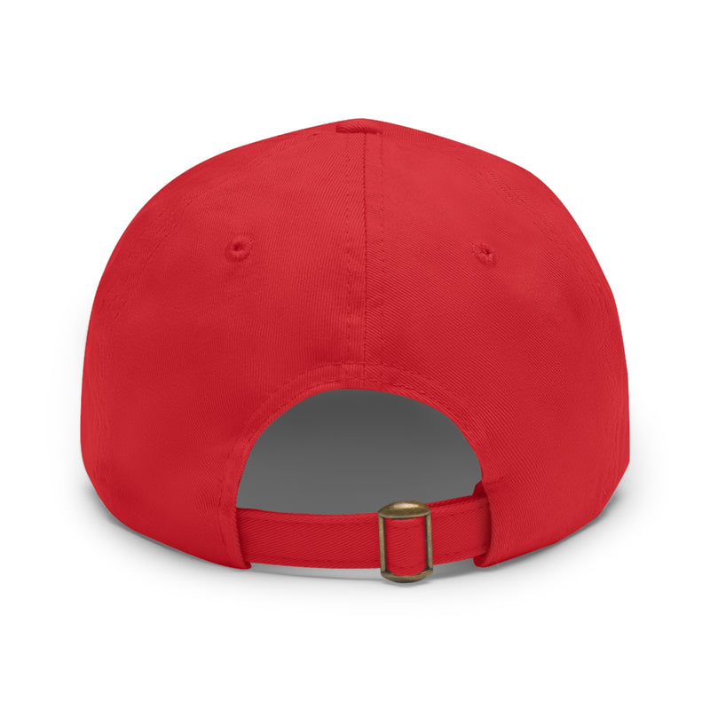 Love Dance Dad Hat with Leather Patch - Casual Style for Dance Lovers