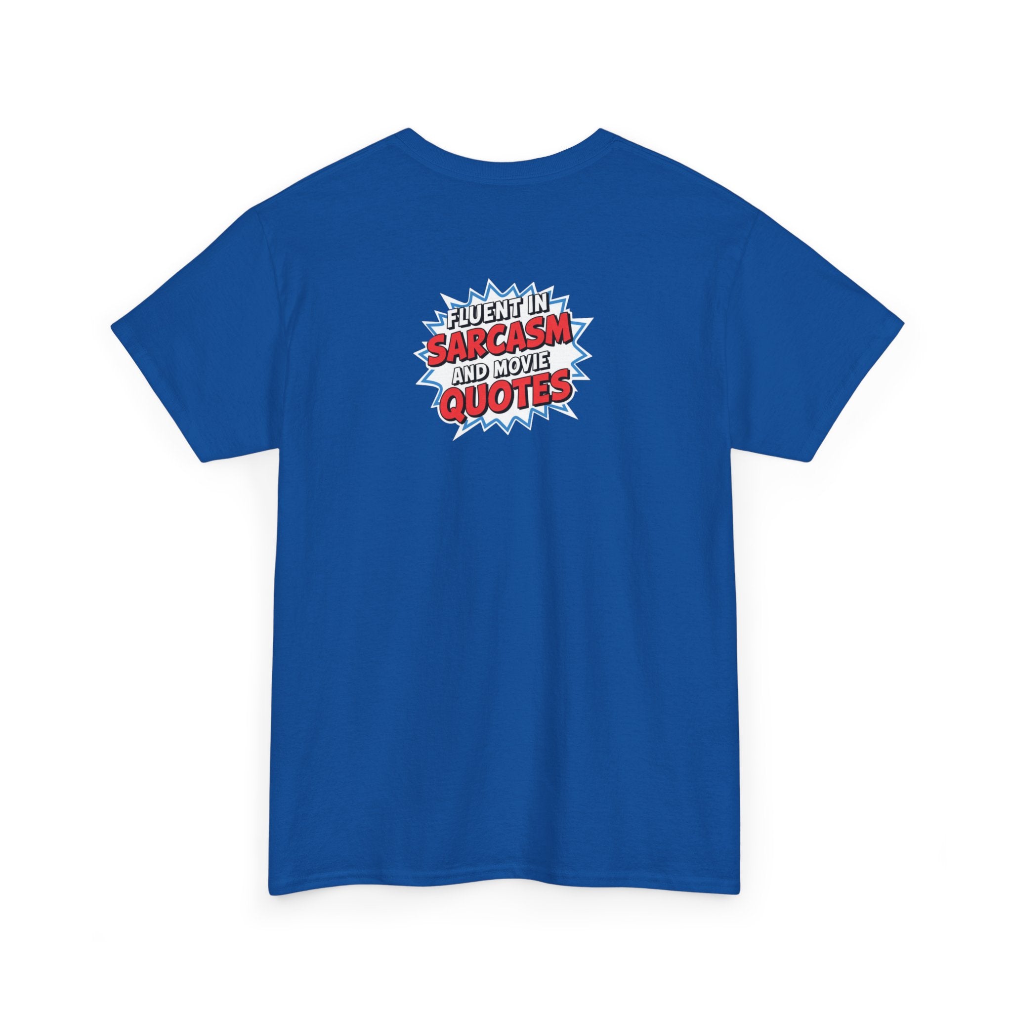 Unisex Heavy Cotton Tee: "Sarcasm" - T-Shirt