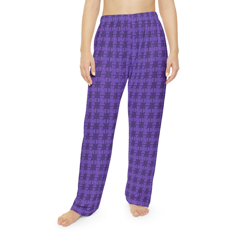 Spiral Pattern Women's Pajama Pants - Cozy & Trendy Sleepwear