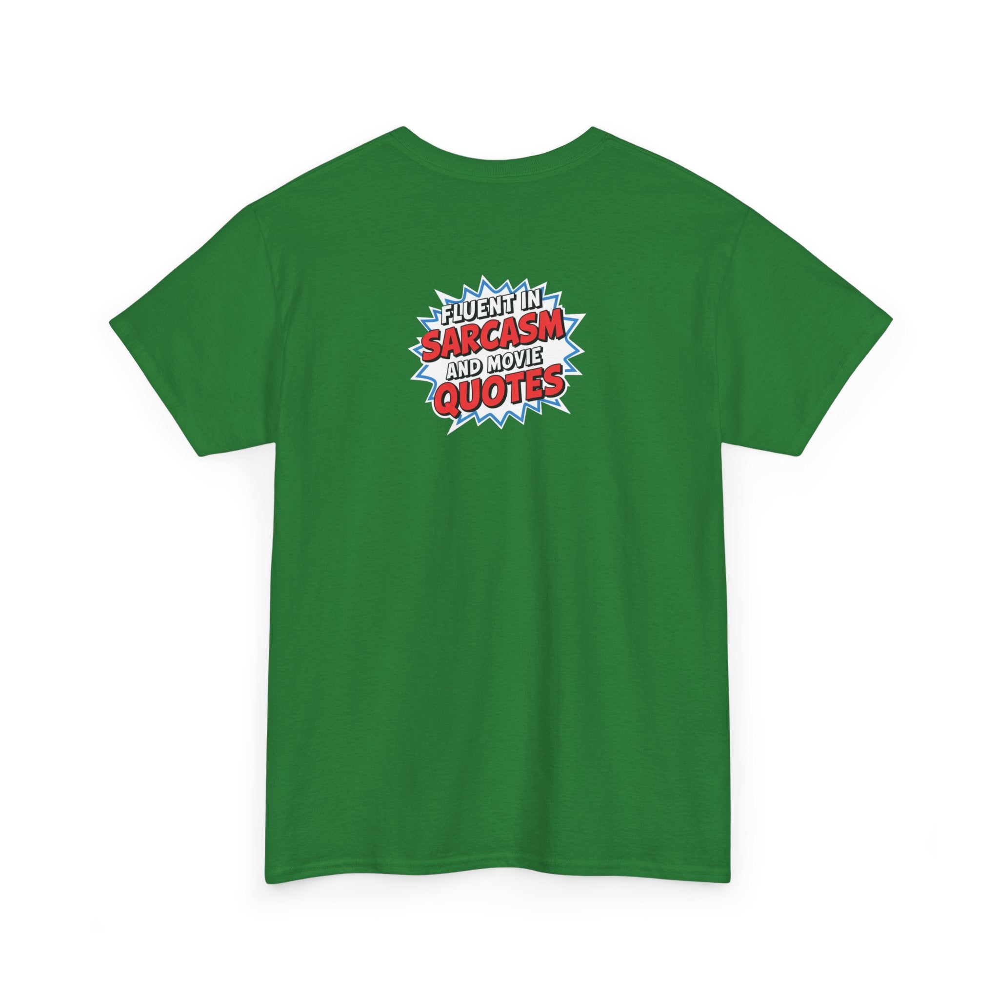 Unisex Heavy Cotton Tee: "Sarcasm" - T-Shirt