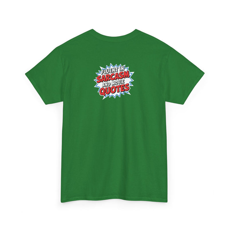 Unisex Heavy Cotton Tee: "Sarcasm" - T-Shirt
