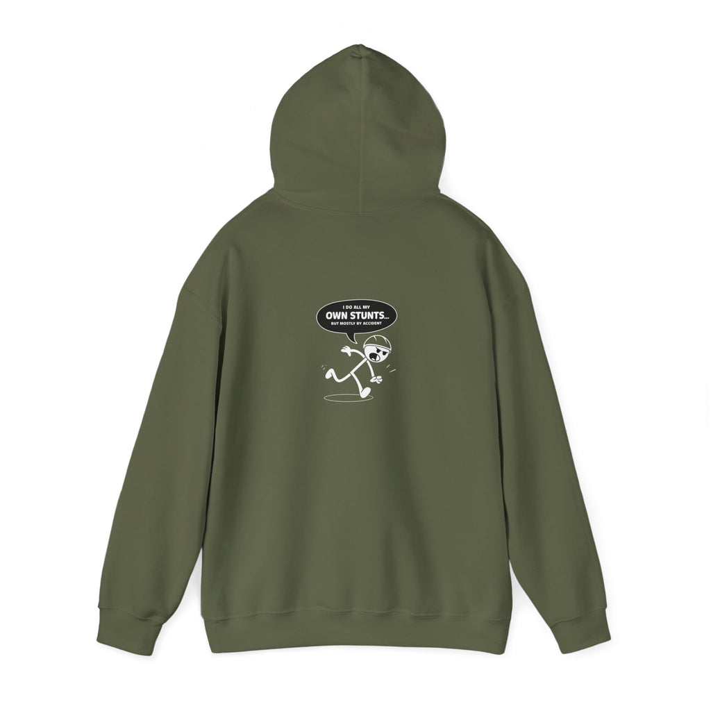 Own Stunts" - T-Shirt Unisex Heavy Blend™ Hooded Sweatshirt