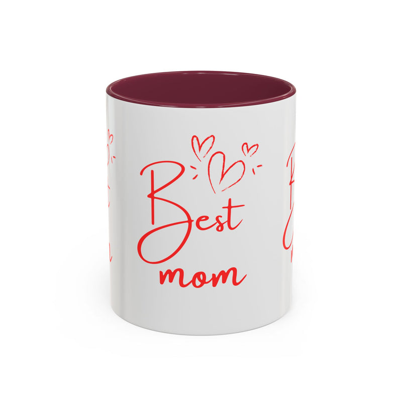 Best Mom Colorful Coffee Mug - Perfect Gift for Mother's Day & Special Occasions