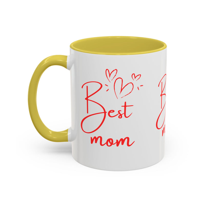 Best Mom Colorful Coffee Mug - Perfect Gift for Mother's Day & Special Occasions