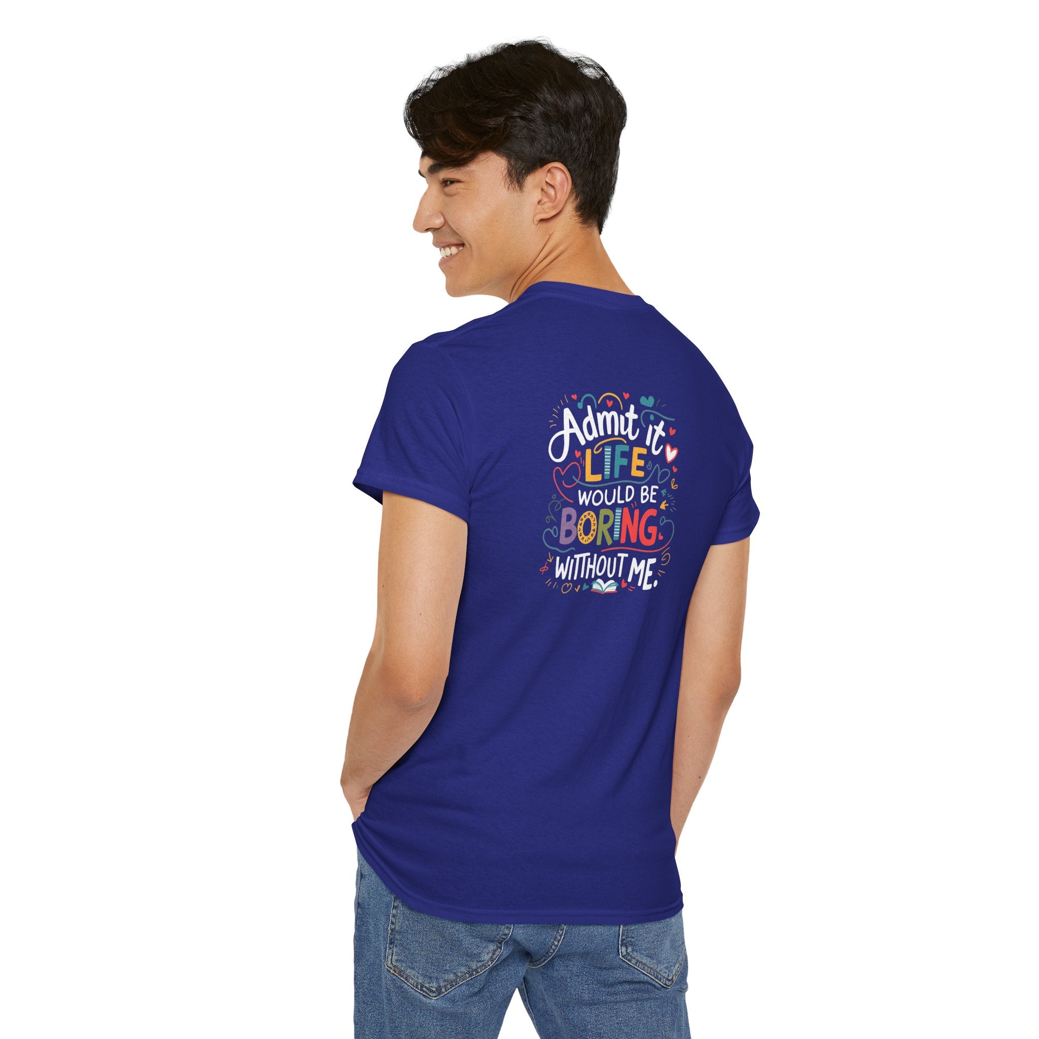 Unisex Heavy Cotton Tee: "Own Stunts" - T-Shirt