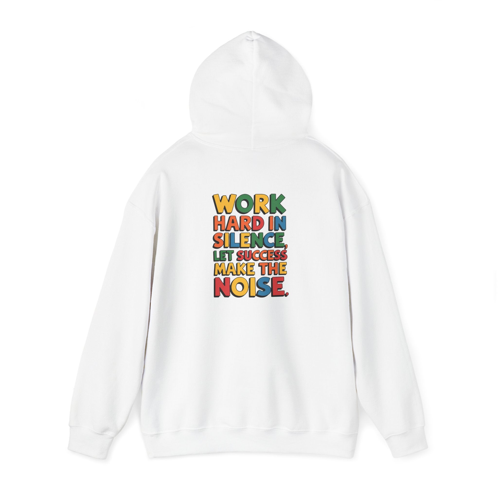 Work hard in Silence Unisex Heavy Blend™ Hooded Sweatshirt