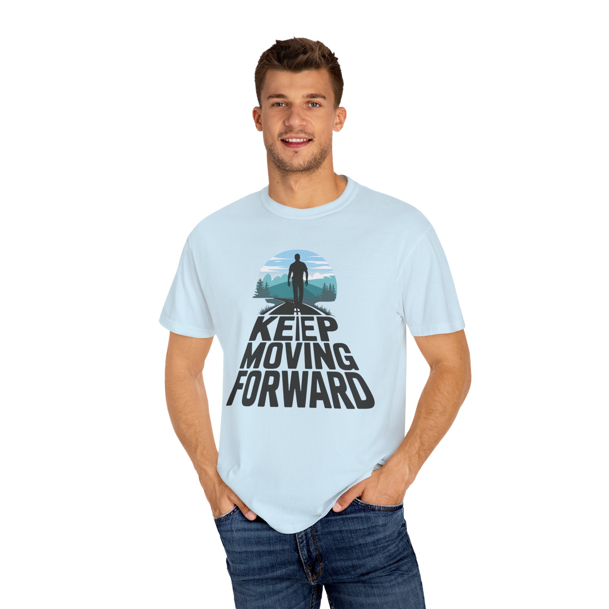 Keep Moving Forward Motivational Unisex T-Shirt