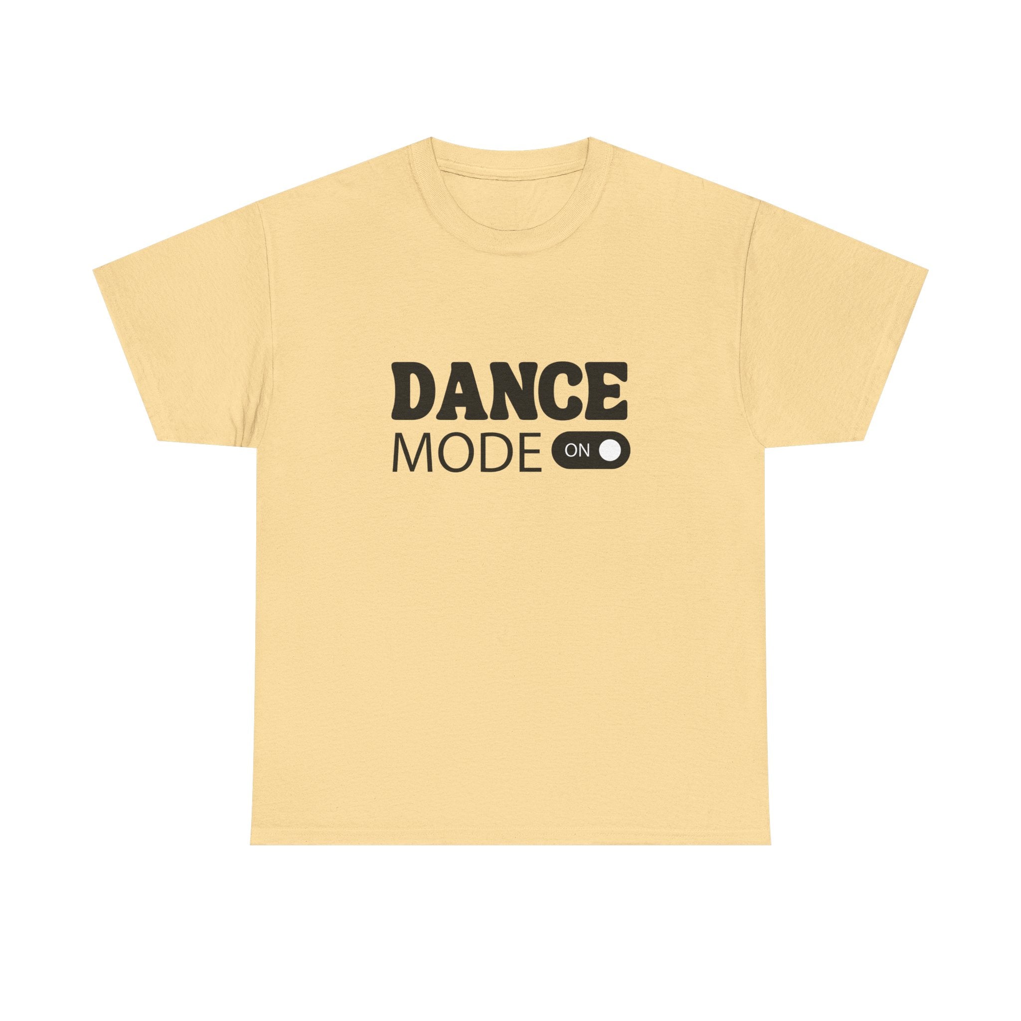 Dance Mode On Unisex Heavy Cotton Tee - Perfect for Dance Lovers & Parties