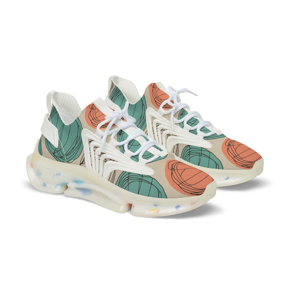 Artistic Mesh Sneakers for Stylish Comfort