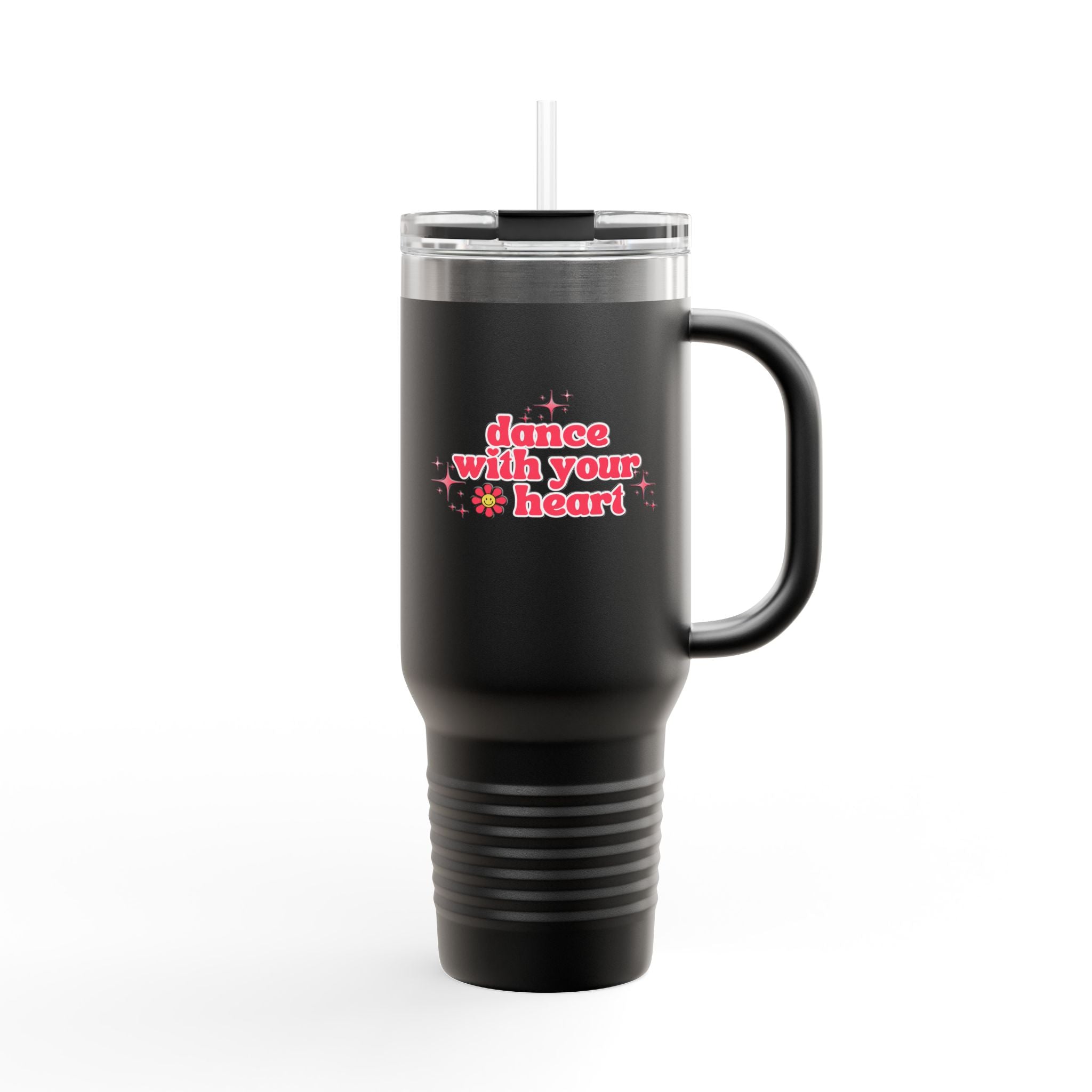 Insulated Travel Mug - Dance With Your Heart - 40oz