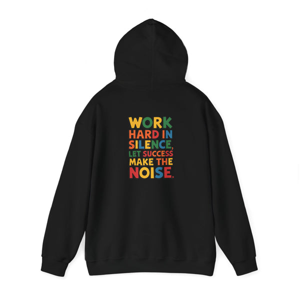 Work hard in Silence Unisex Heavy Blend™ Hooded Sweatshirt