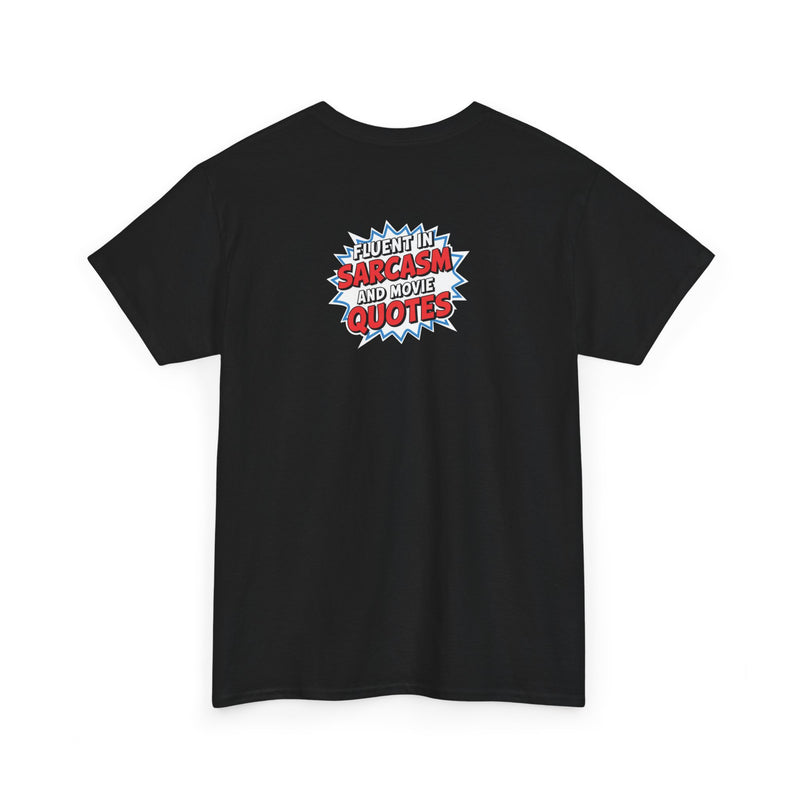 Unisex Heavy Cotton Tee: "Sarcasm" - T-Shirt