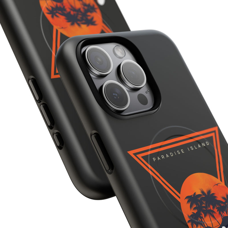 Tough Magnetic Phone Case - Paradise Island Summer Design