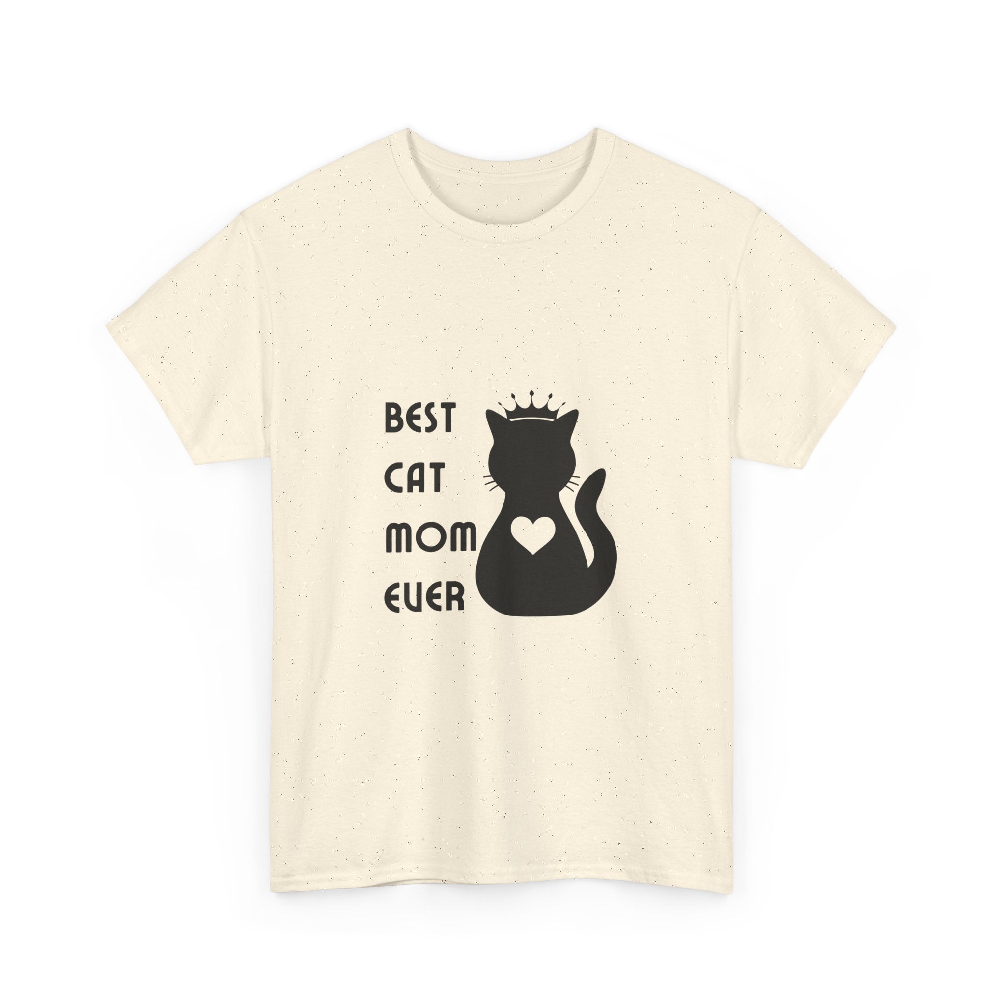 Best Cat Mom Ever Unisex Heavy Cotton Tee
