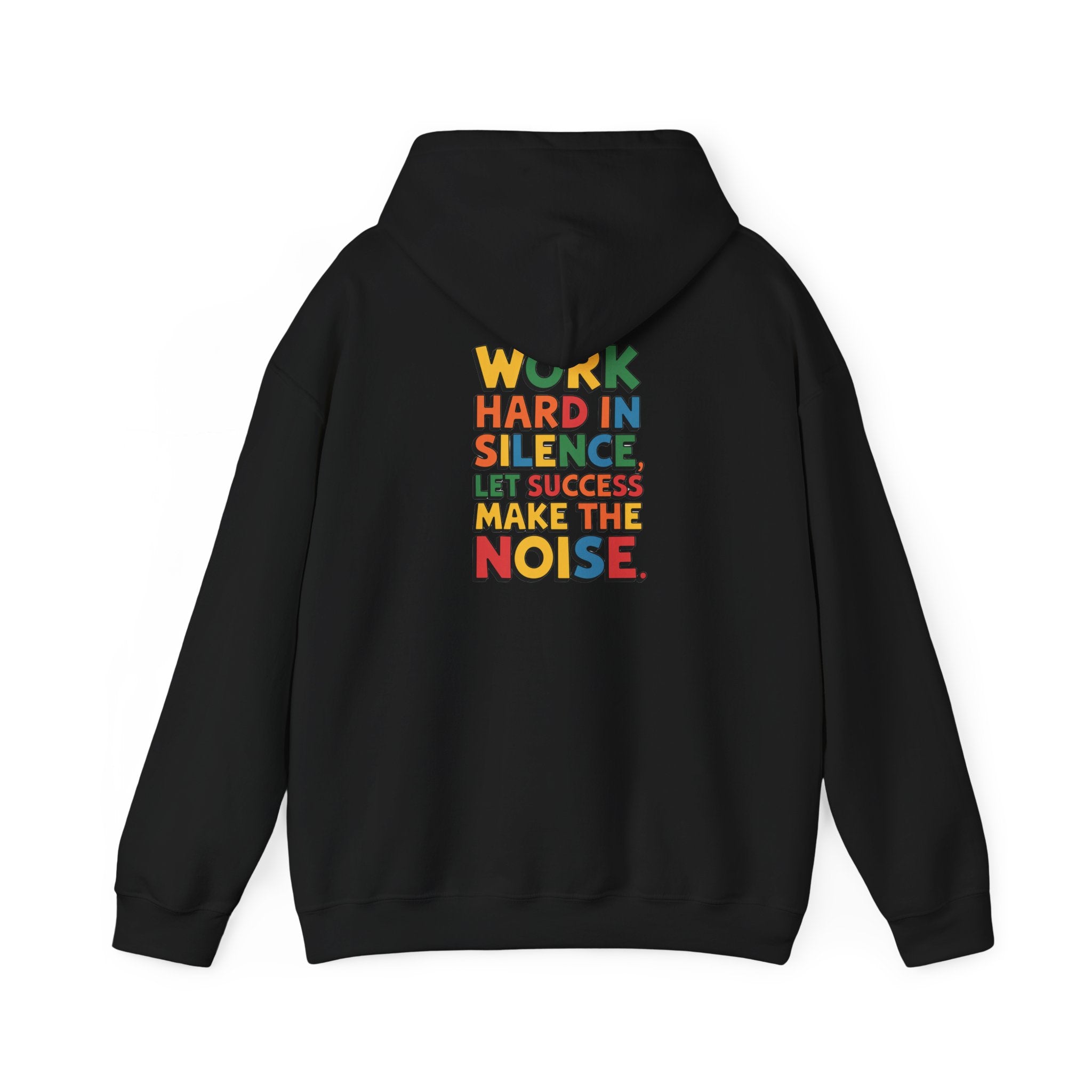 Work hard in Silence Unisex Heavy Blend™ Hooded Sweatshirt