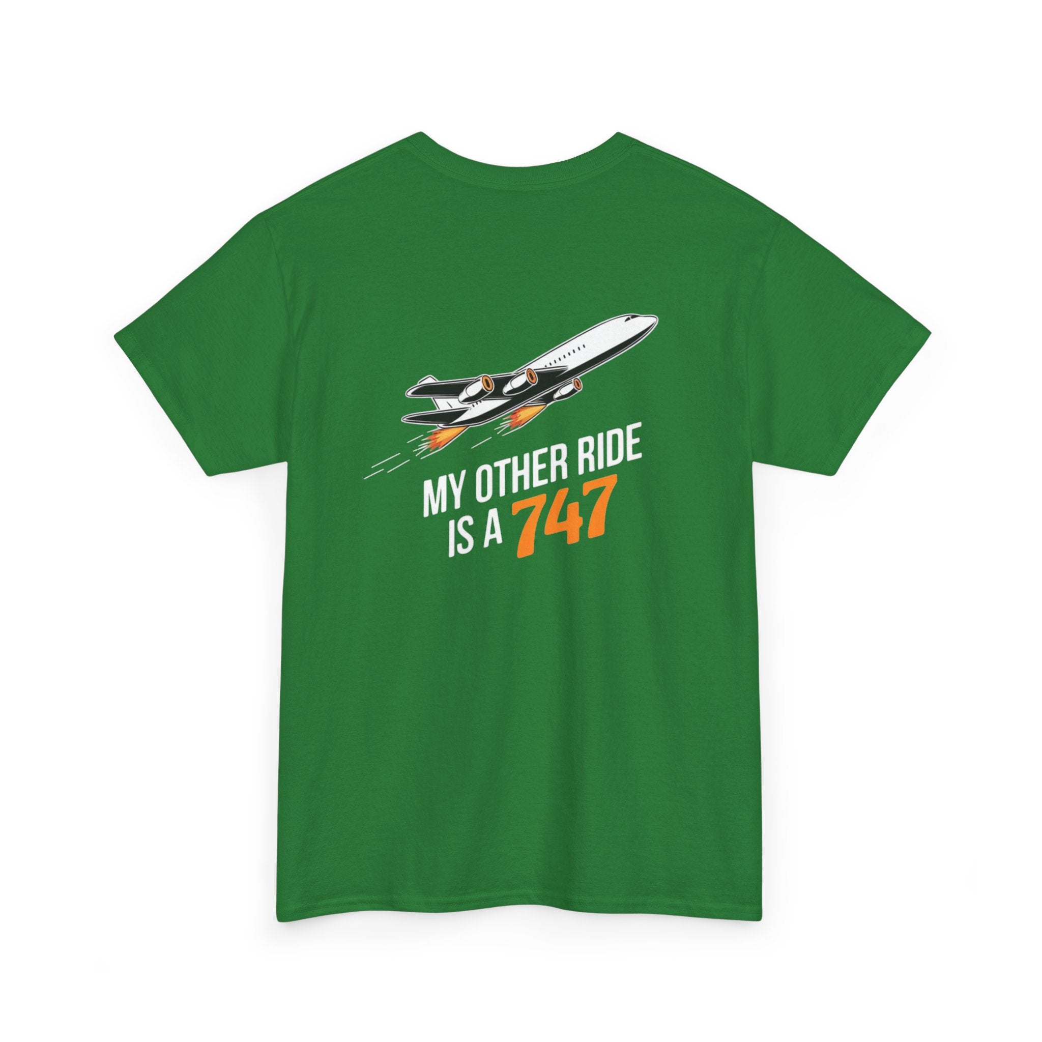 Unisex Heavy Cotton Tee: "My Other Ride" - T-Shirt