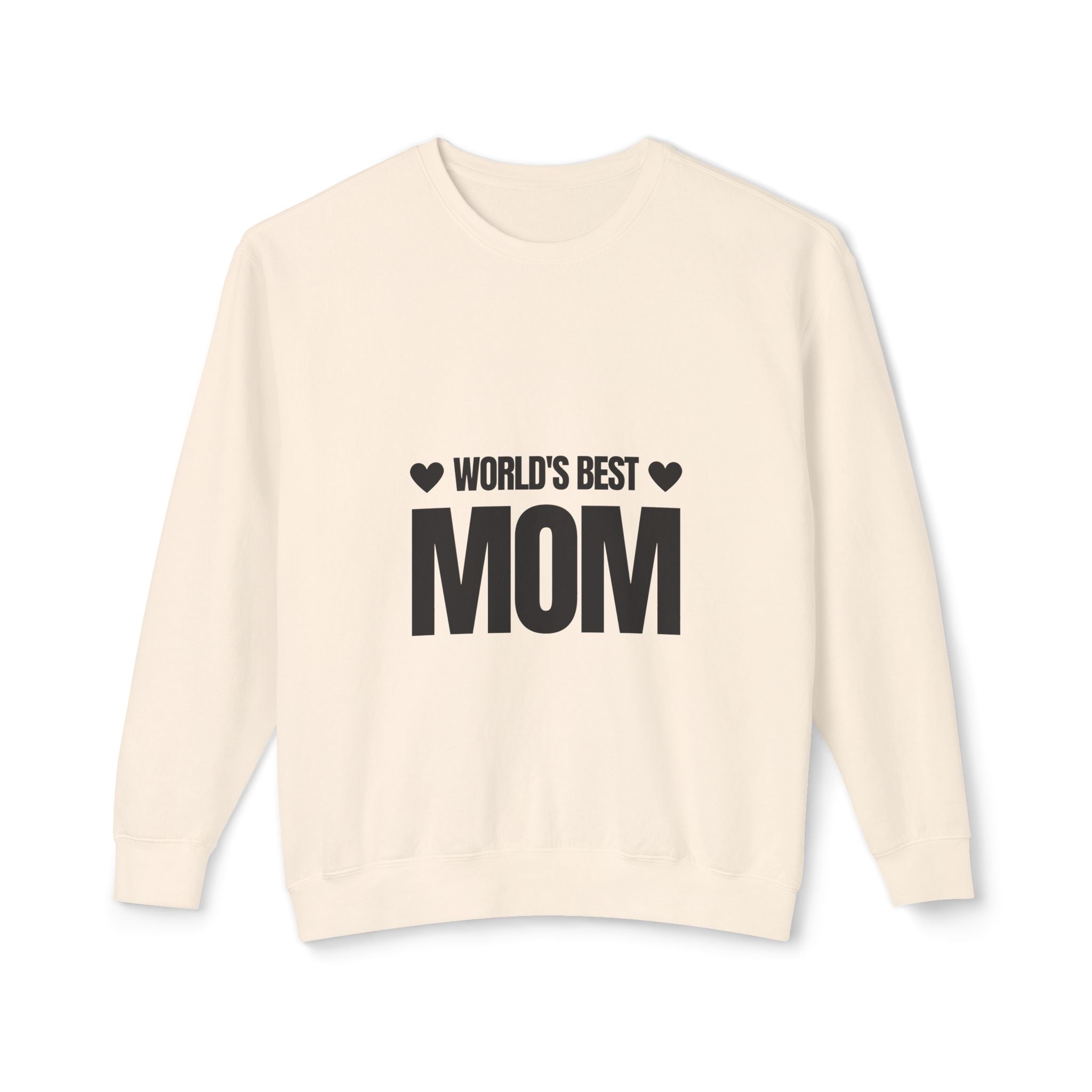 World's Best Mom Unisex Crewneck Sweatshirt - Perfect Gift for Mother's Day