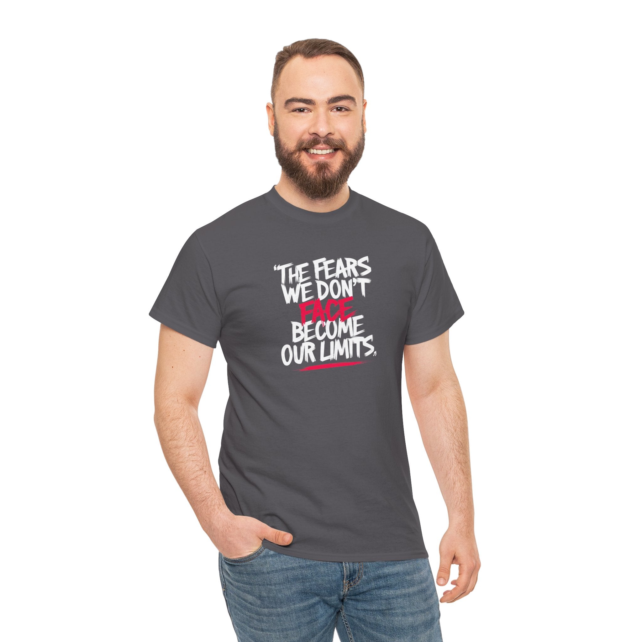 Unisex Heavy Cotton Tee - Rise and Grind