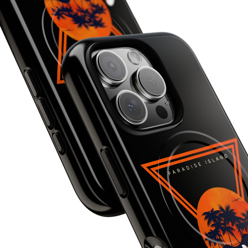 Tough Magnetic Phone Case - Paradise Island Summer Design
