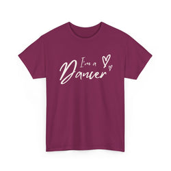 Dancer Pride Unisex Heavy Cotton Tee - Perfect Gift for Dance Lovers