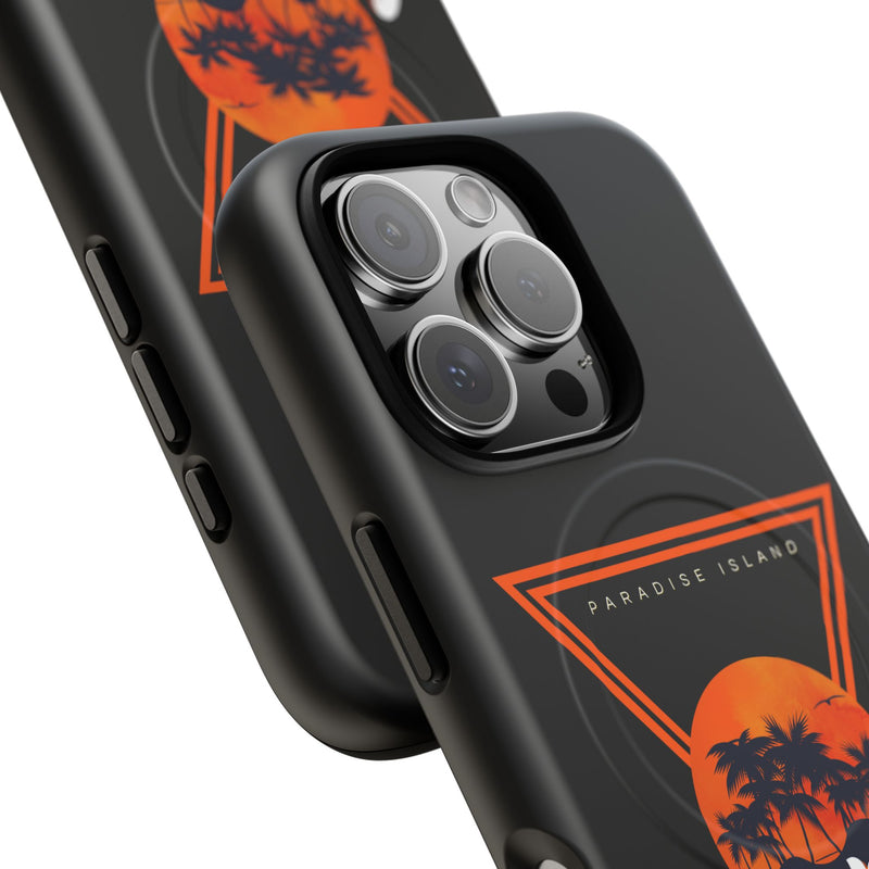 Tough Magnetic Phone Case - Paradise Island Summer Design