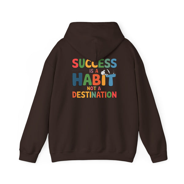 Unisex Heavy Blend™ Hooded Sweatshirt "Success is Habit