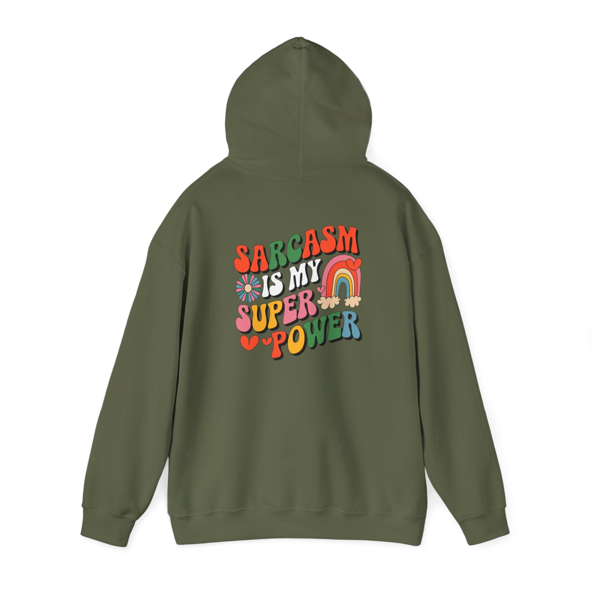 Unisex Heavy Blend™ Hooded Sweatshirt Sarcasm is my superpower