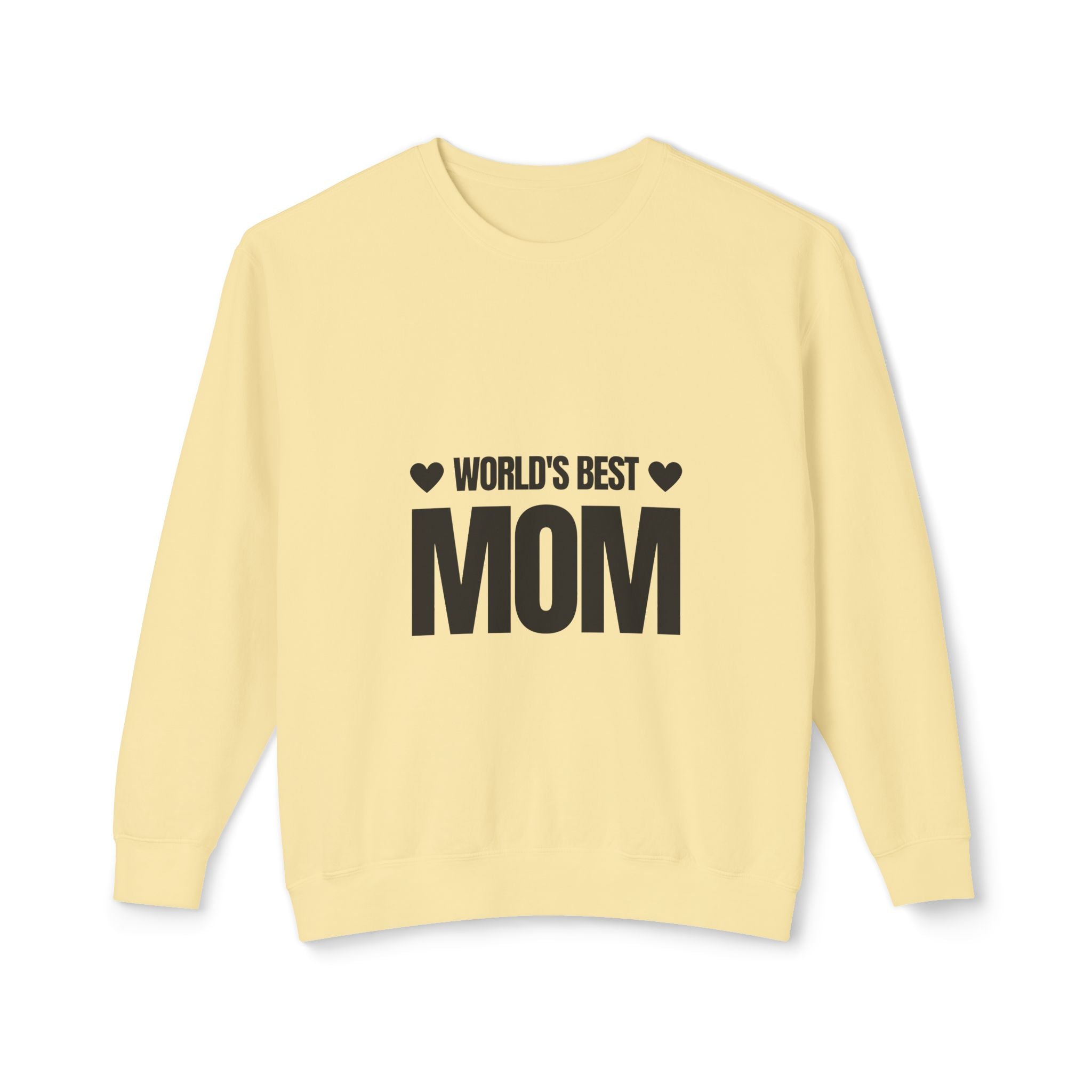 World's Best Mom Unisex Crewneck Sweatshirt - Perfect Gift for Mother's Day