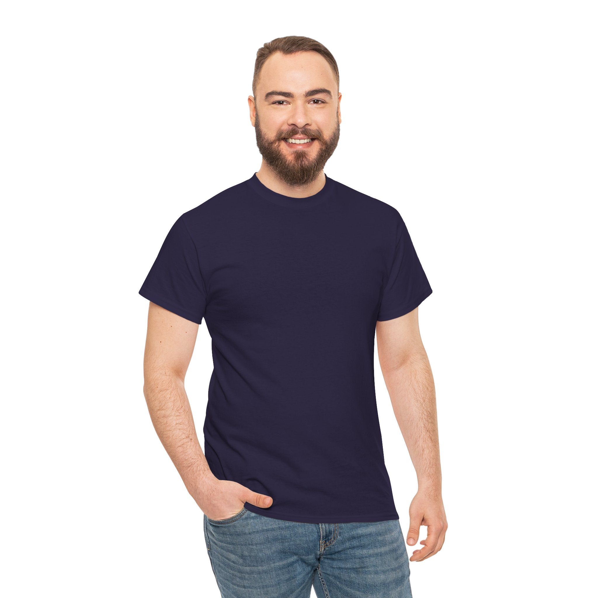 Unisex Heavy Cotton Tee - Sweat now shine later