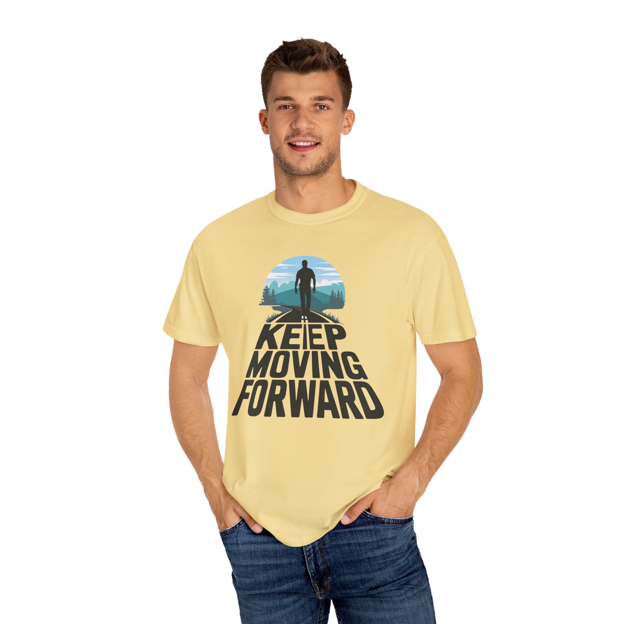 Keep Moving Forward Motivational Unisex T-Shirt