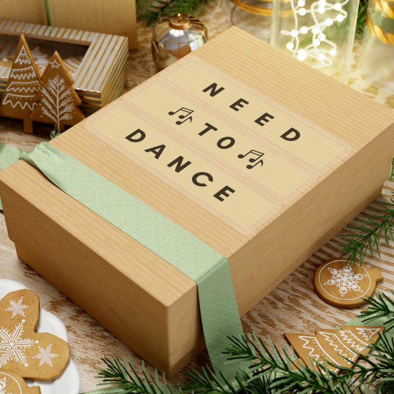 Need to Dance Kiss-Cut Stickers – Fun & Motivational Décor for Music Lovers