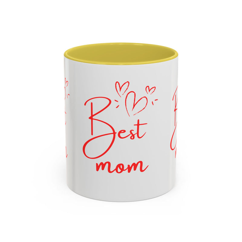 Best Mom Colorful Coffee Mug - Perfect Gift for Mother's Day & Special Occasions